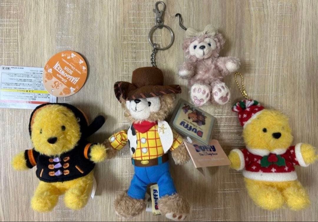 香港ディズニー ダッフィー ウッディーコスチューム マスコット