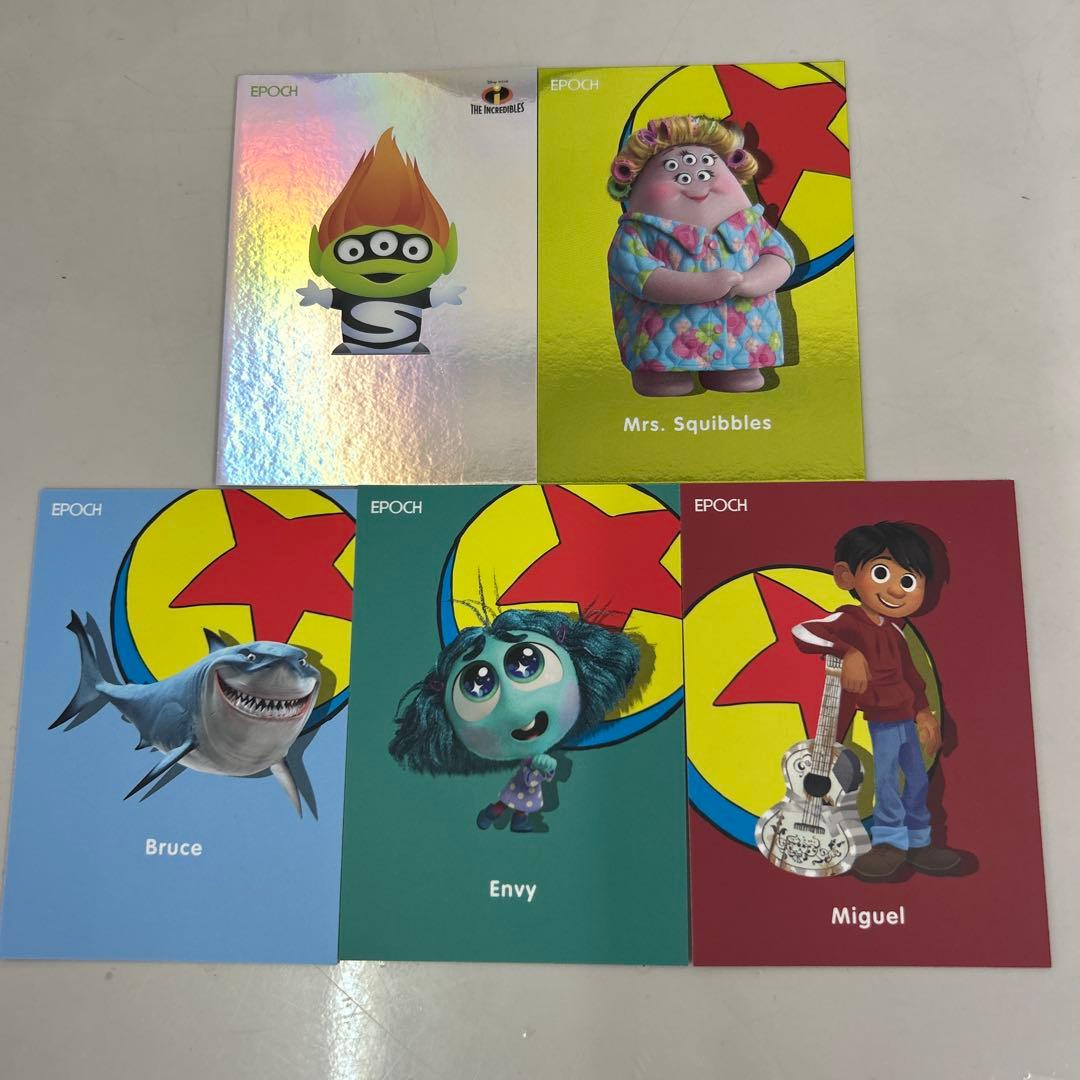 ピクサーキャラクター コレクションカードセット EPOCH - メルカリ