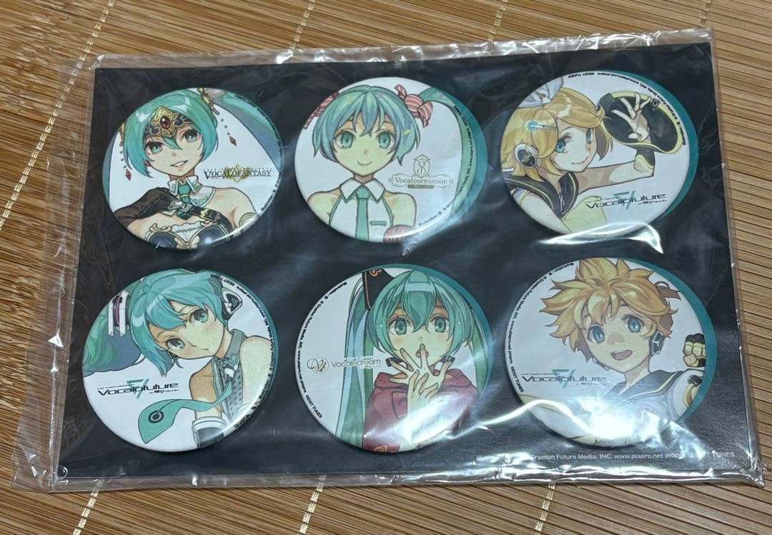 VOCALOID EXIT TUNES 缶バッジ Vocalofuture EXIT TUNES PRESENTS Vocalodelight feat. 初音ミク【通常盤