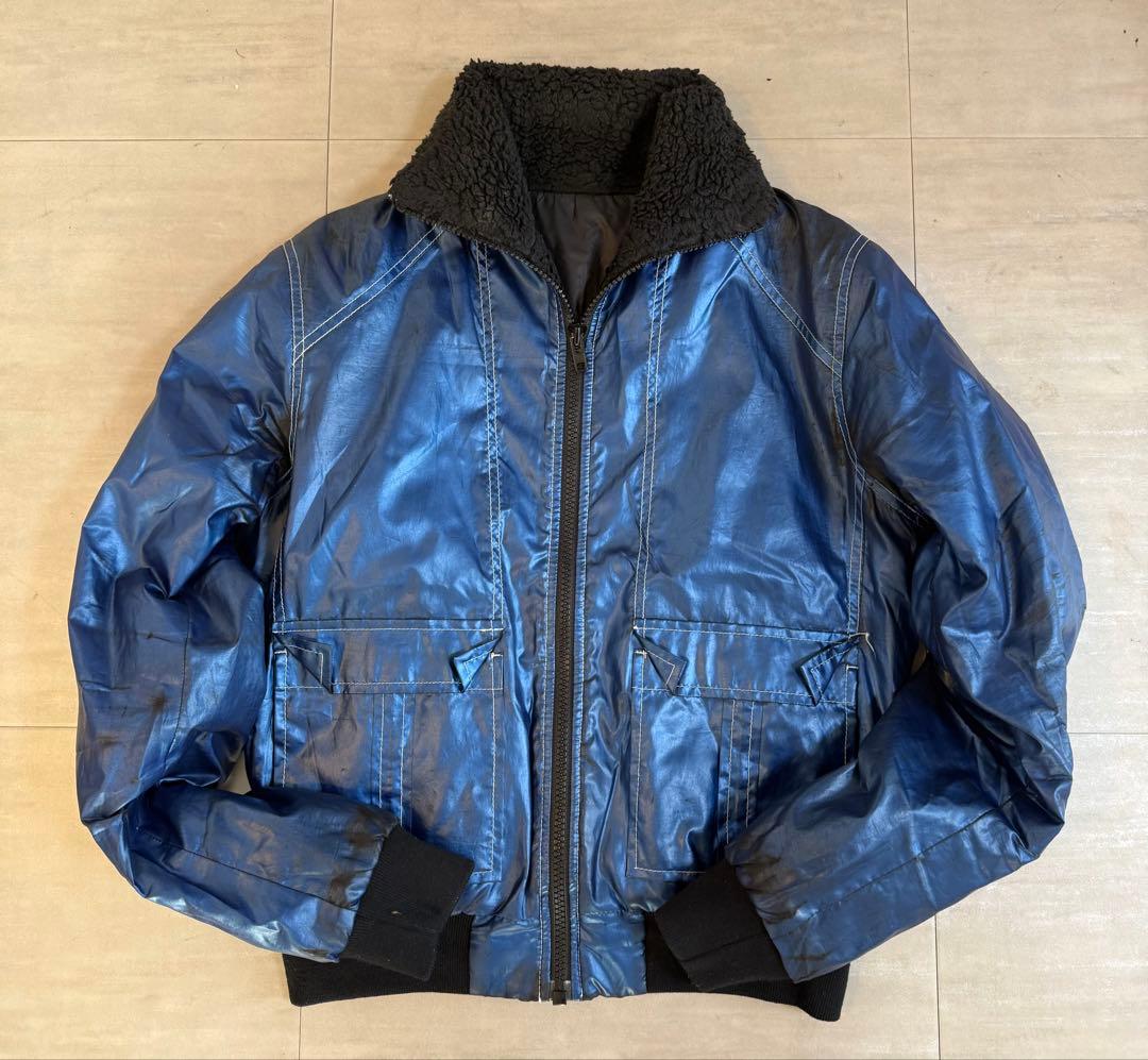 マルタンマルジェラ　フライトジャケット　メタリックカラー