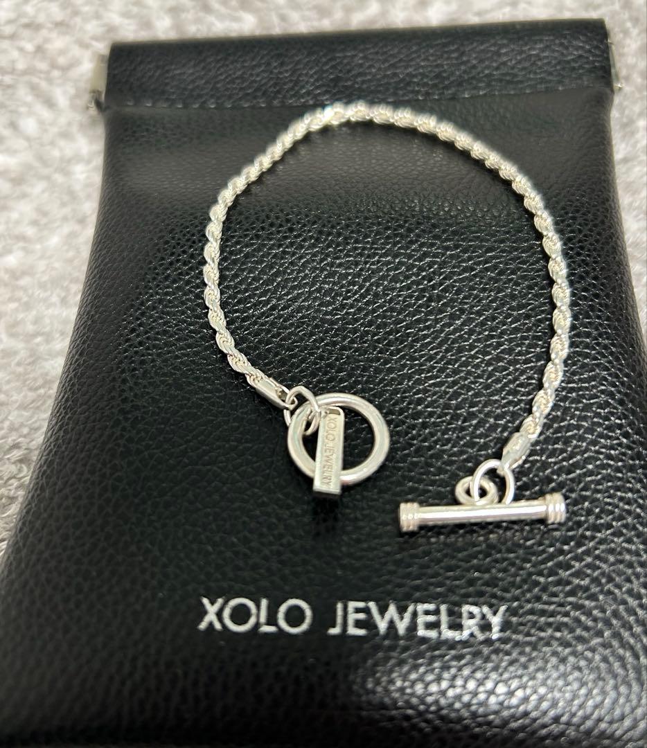 XOLO JEWELRY シルバーチェーンブレスレット