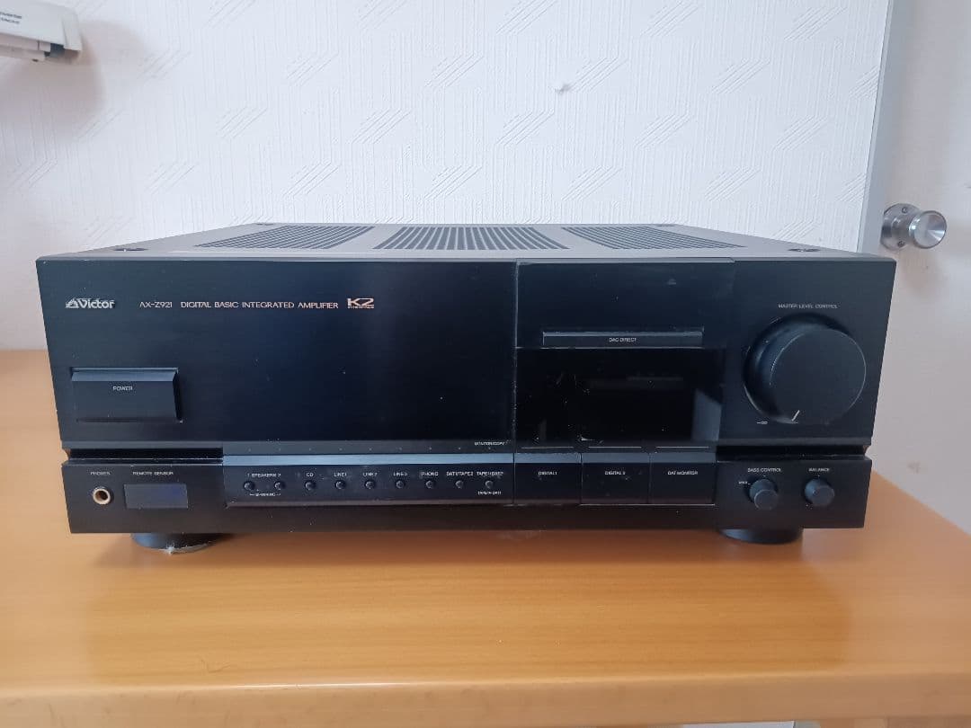 VICTOR プリメインアンプ　XL-Z921＊通電確認のみ Yahoo!オークション -「victor ax-z921」の落札相場・落札価格