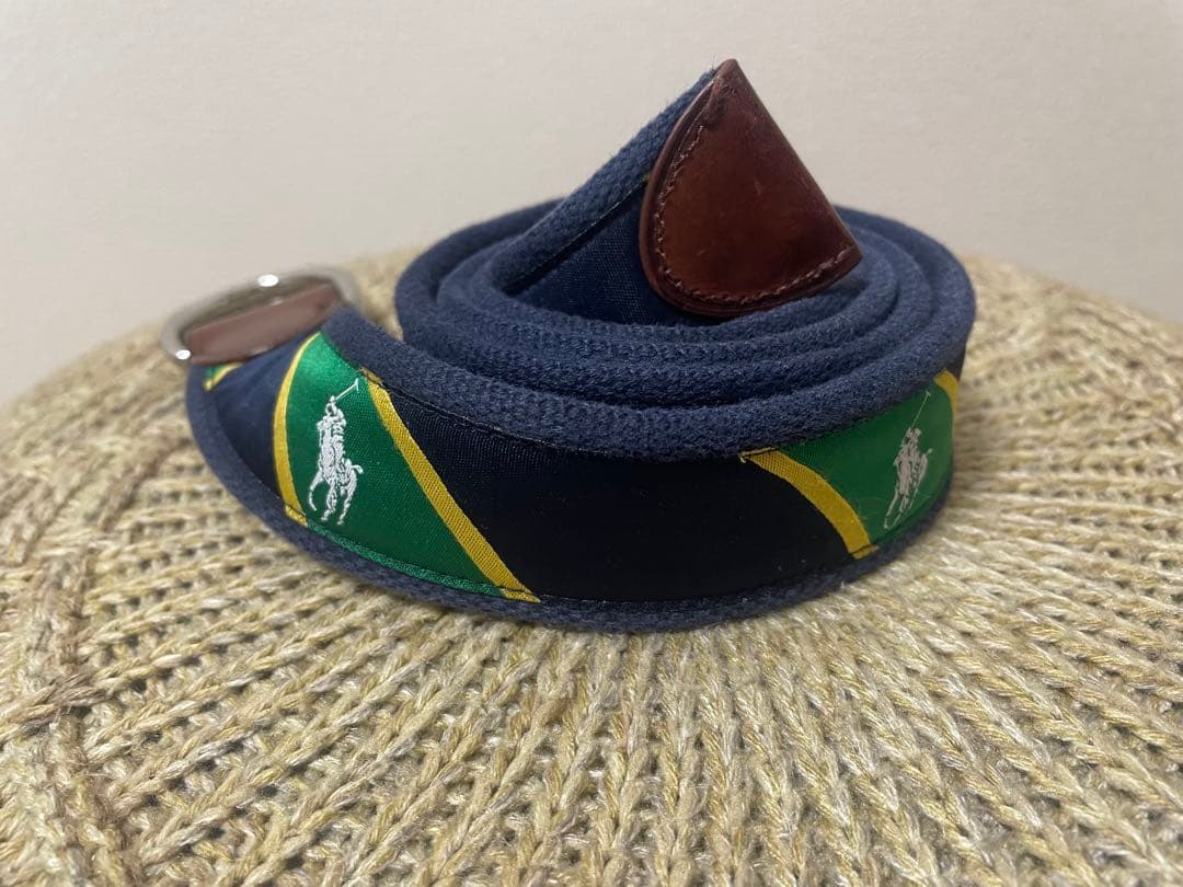 希少 Polo Ralph Lauren ポニー柄 ベルト