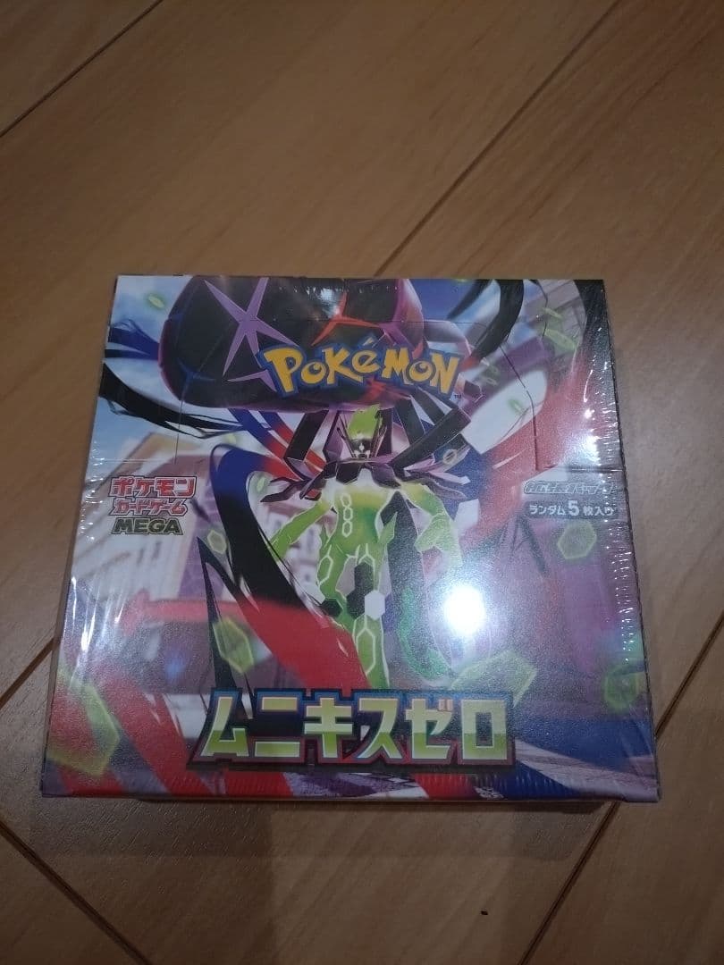 ポケモンカードゲーム ムニキスゼロ 30パック入り　シュリンクつき