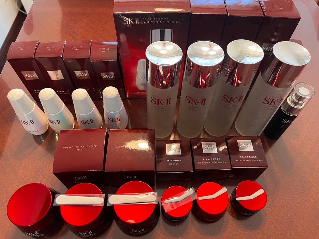 【SK-II 空容器】ニューエイジ、エッセンス、アイクリームなど計15点セット
