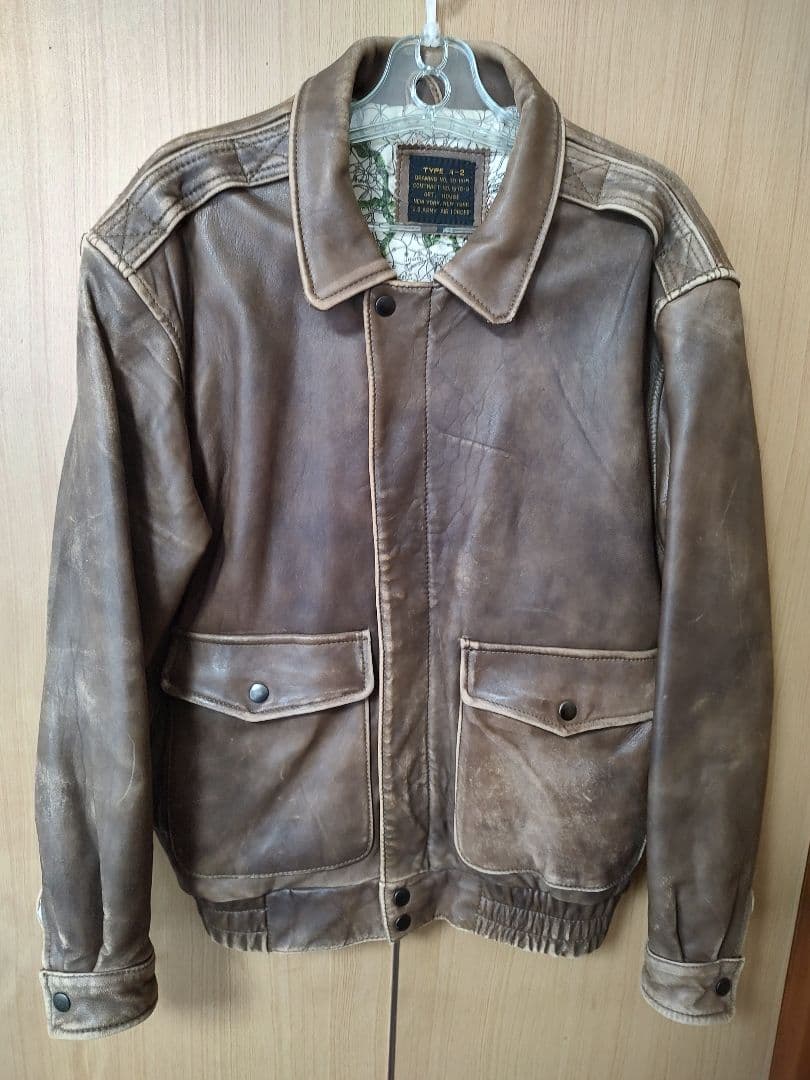 M*i様 TYPE A-2 レザージャケット