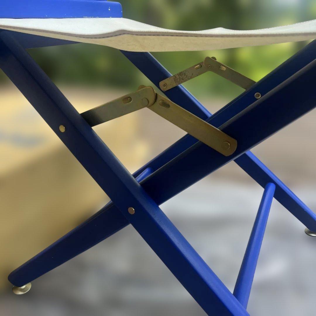 Canon ディレクターズチェア 木製 帆布 折りたたみ 1984年ロス五輪