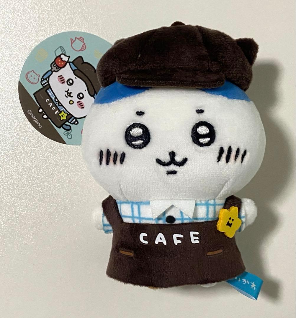 ちいかわ カフェの店員さん マスコット ハチワレ
