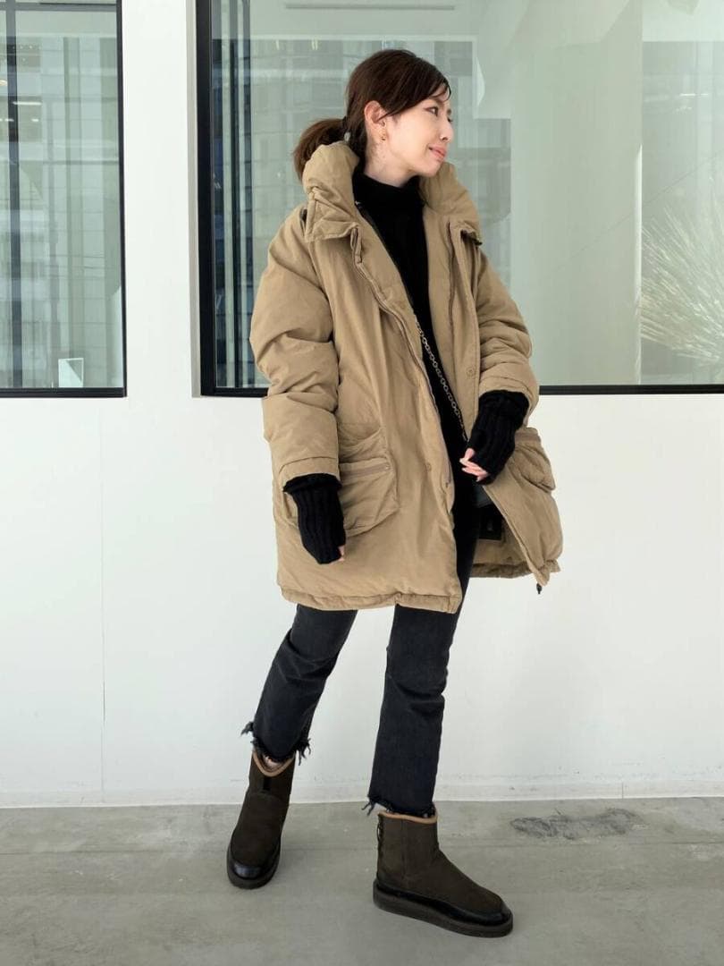 レミレリーフ 20AW アパルトモン別注 フード付きダウンジャケット