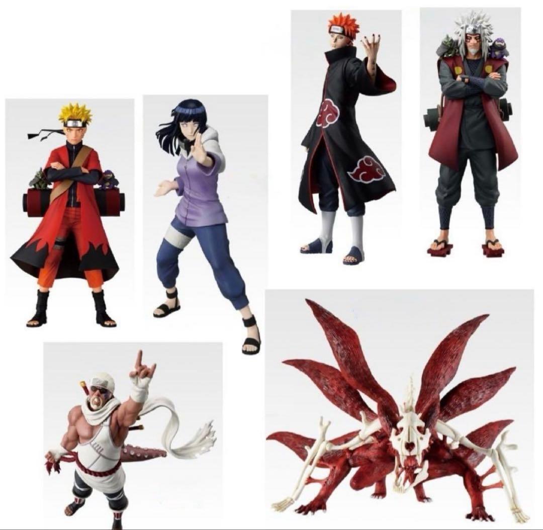 【新品】NARUTO-ナルト　一番くじ　フィギュア　全6種セット
