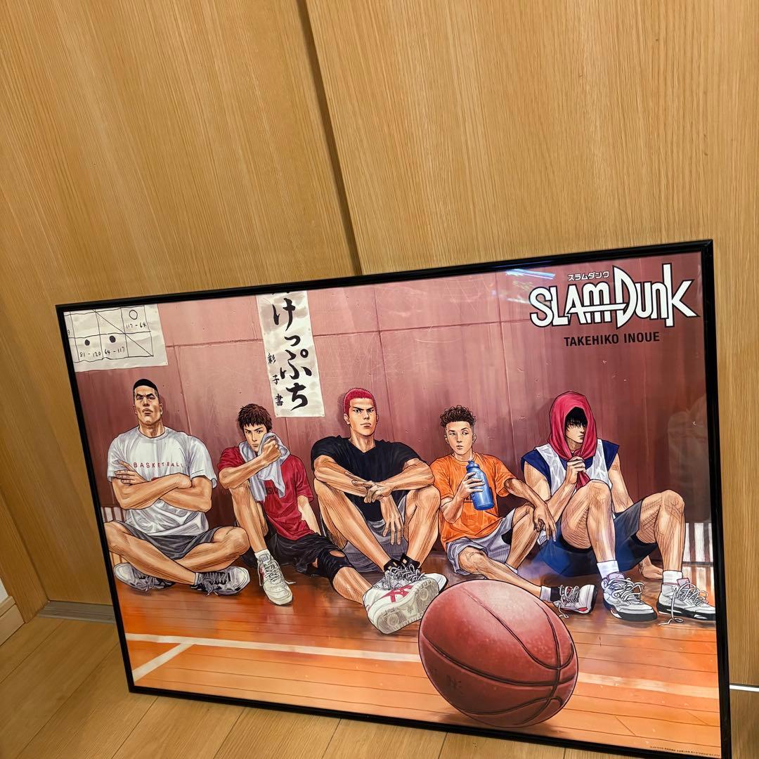 SLAM DUNK 新装再編版 特大ポスター 非売品 - メルカリ