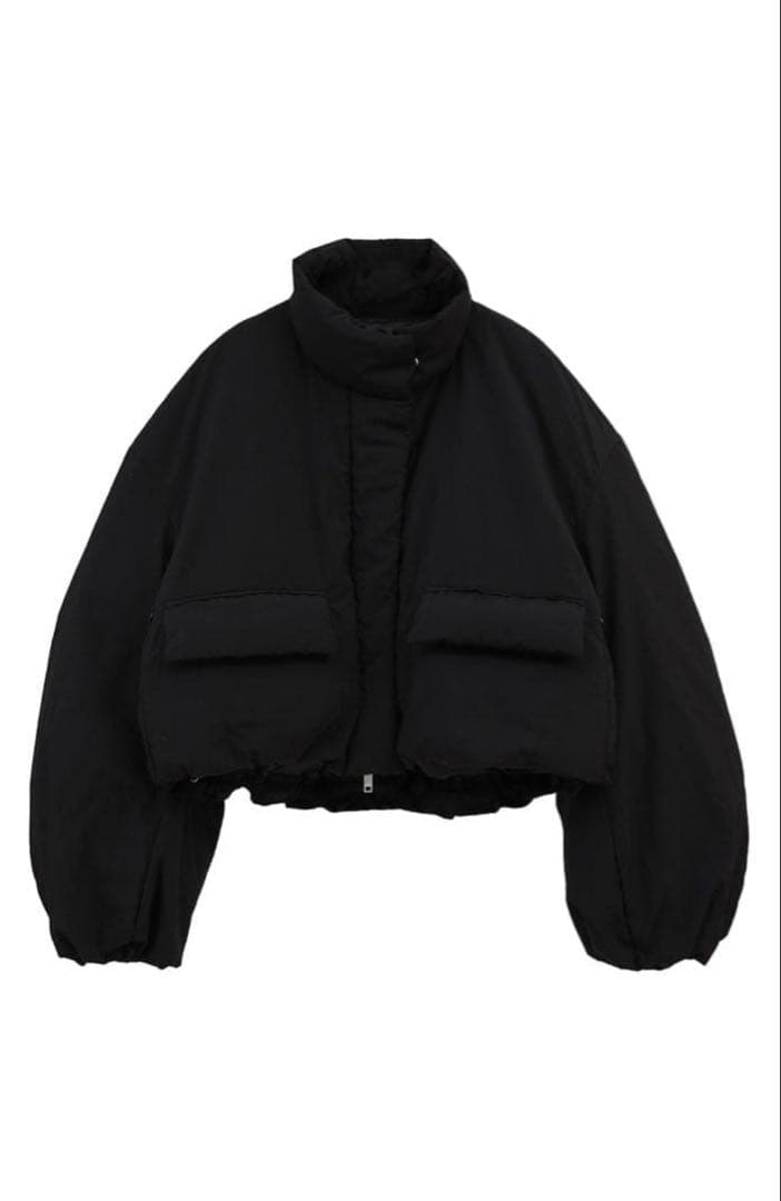 CLANE BALLOON SHORT DOWN JACKET ブラック セール】BALLOON SHORT DOWN JACKET（ダウンジャケット/コート