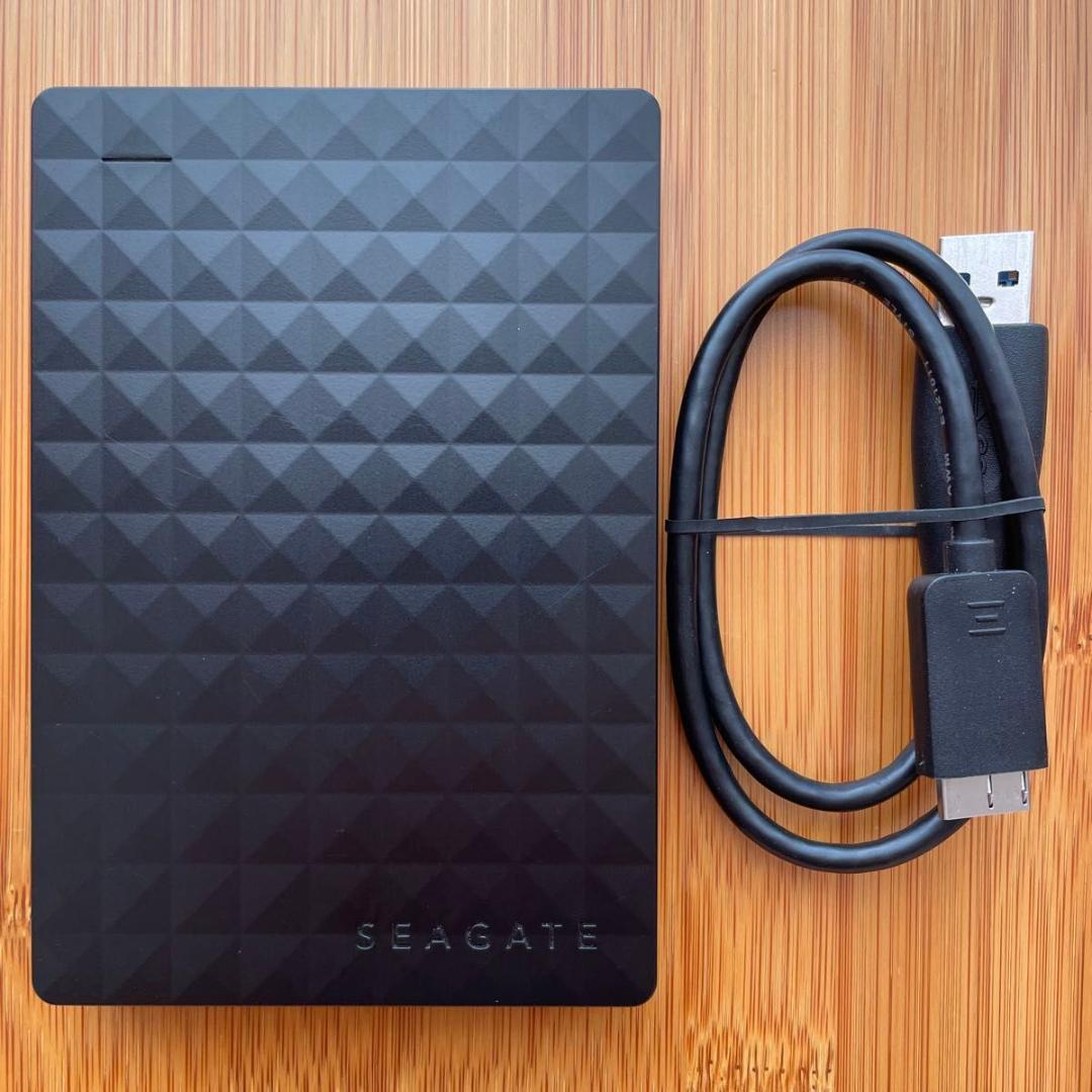 Seagate ポータブルハードHDD 2TB (SGP-MX020UBK)