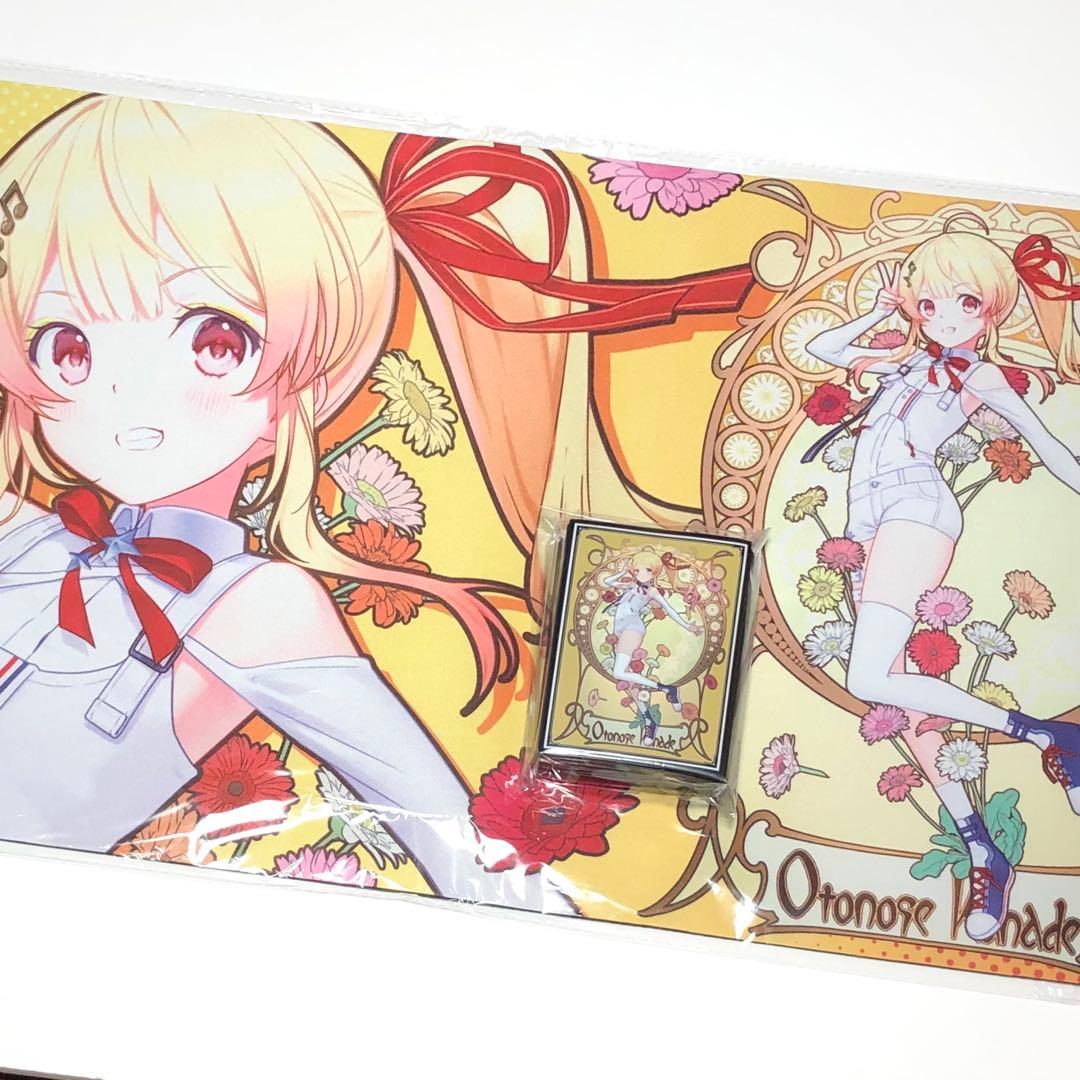ホロライブ 音乃瀬奏 ミュシャ スリーブ プレイマット セット i_o