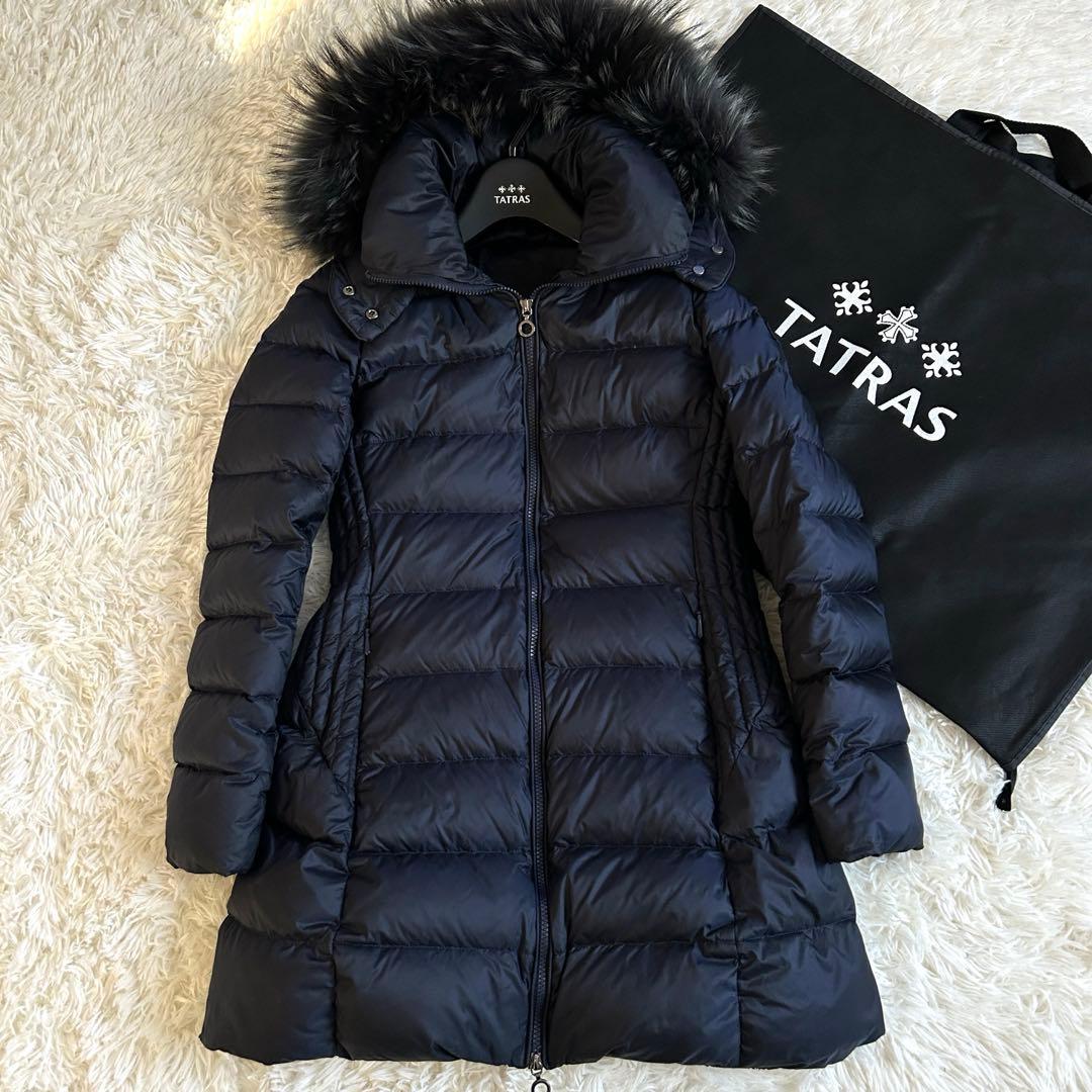 極美品】22AW タトラス SARMA ダウンコート ネイビー 濃紺 01 S - メルカリ