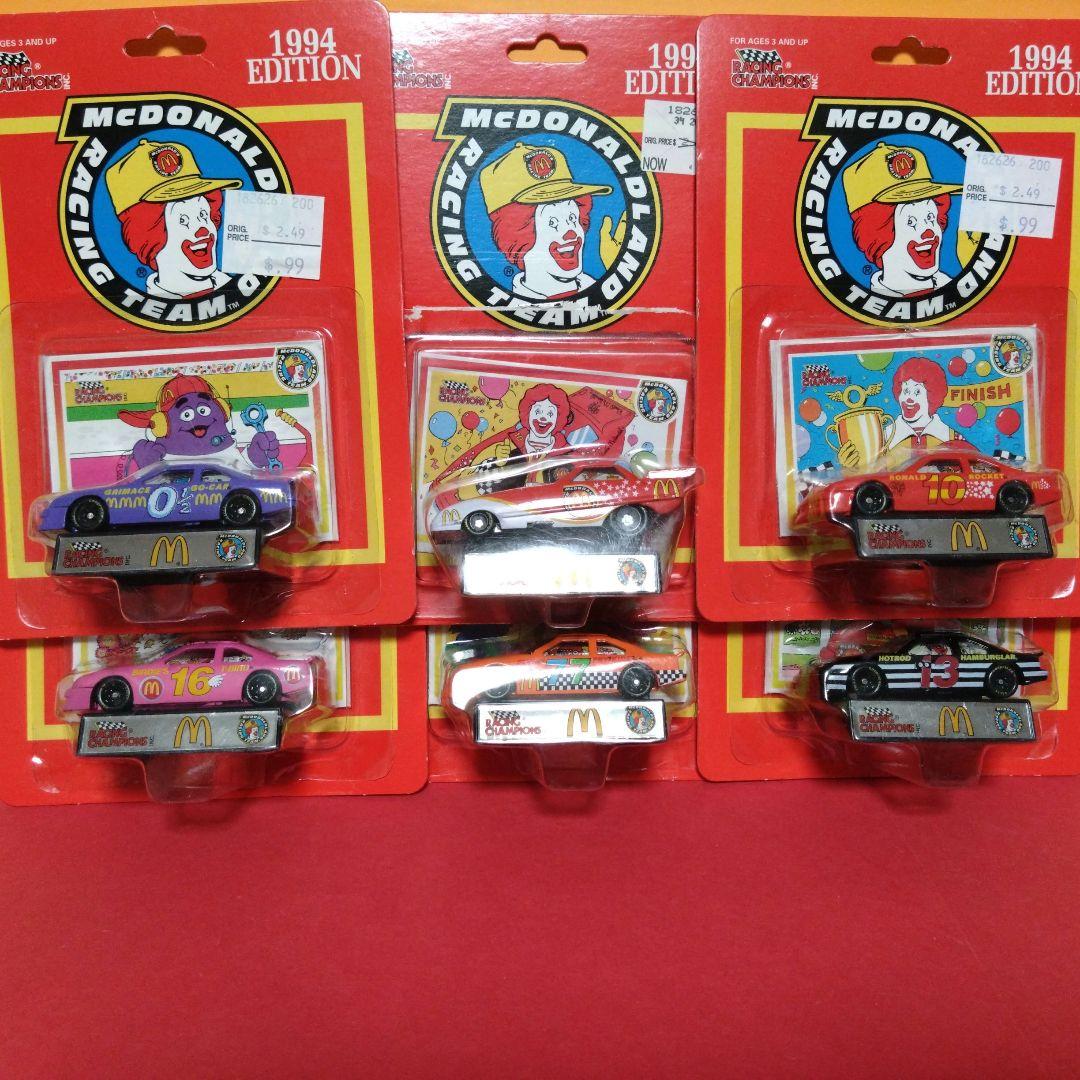 マクドナルド　レーシングチャンピオン　難あり　フォード　ミニカー　ミールトイ