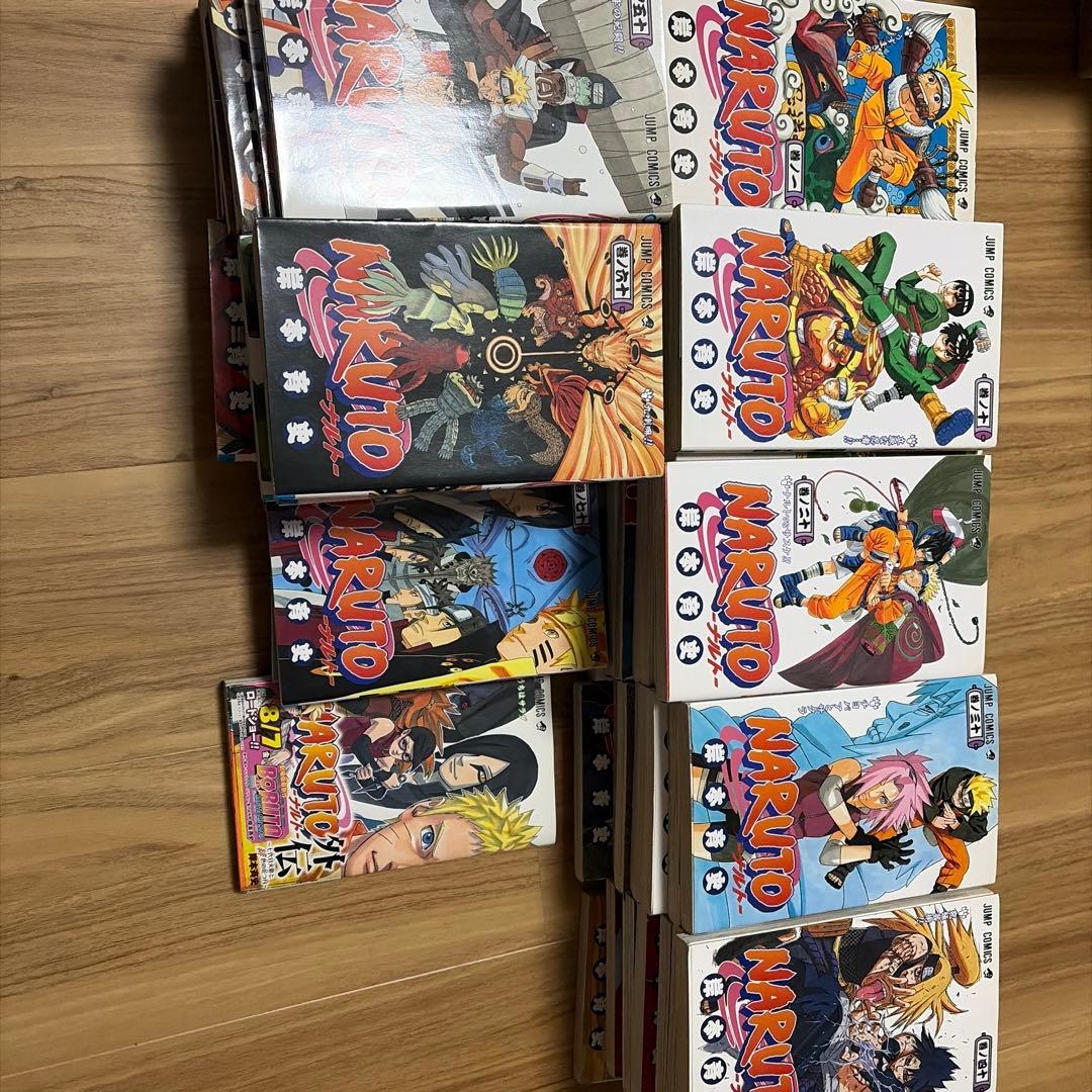 NARUTO全巻72(外伝有り) ナルト 全巻 セット 全72巻 naruto 外伝 岸本 斉史 全巻セット 表紙