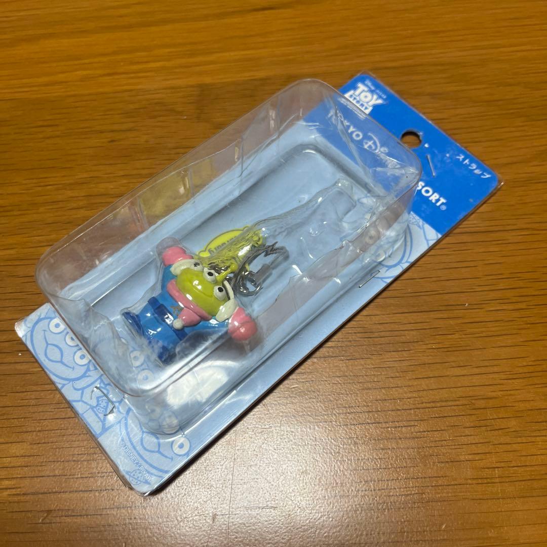 レア　ディズニー　リトルグリーンメン　ストラップ　マンスリー　2月