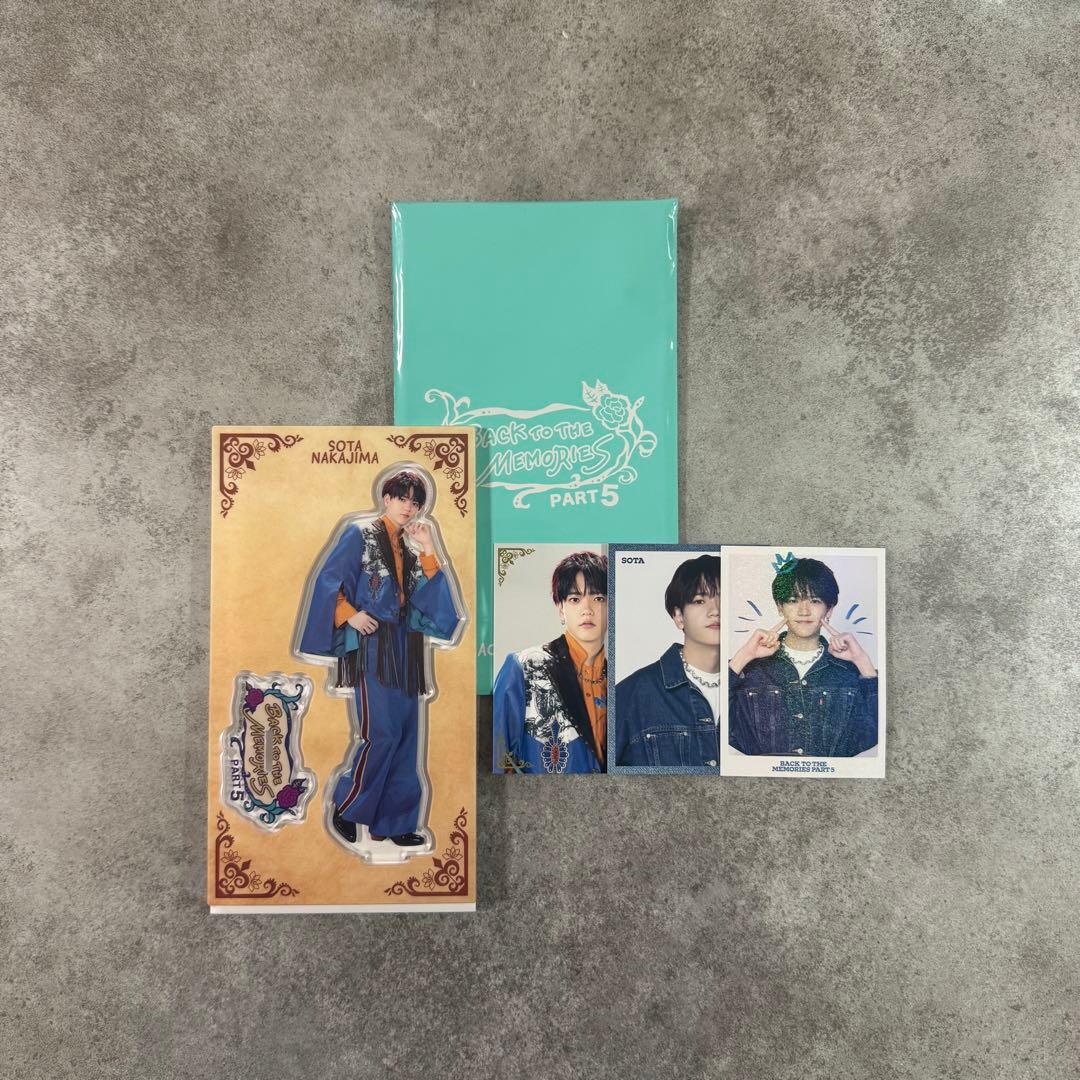 BTTM 中島颯太 アクスタ フォトカ シクレ - メルカリ