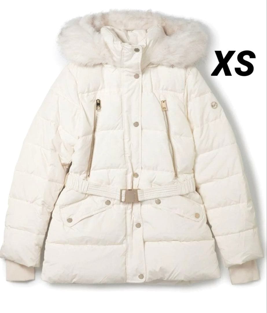 マイケルコース・ベルテッド フォー ジップ パファージャケット - メルカリ