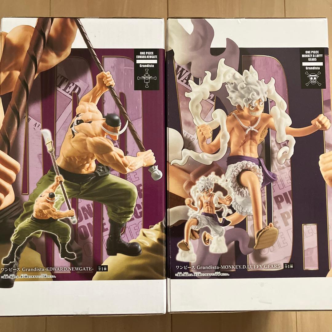 ONE PIECE Grandista フィギュア 白ひげ モンキー・D・ルフィ - メルカリ