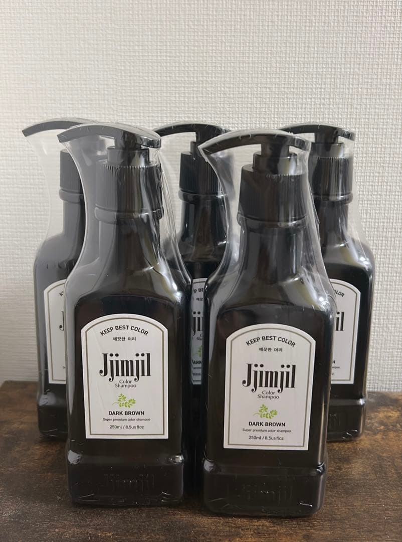 ジムジル ダークブラウン カラーシャンプー 5本セット
