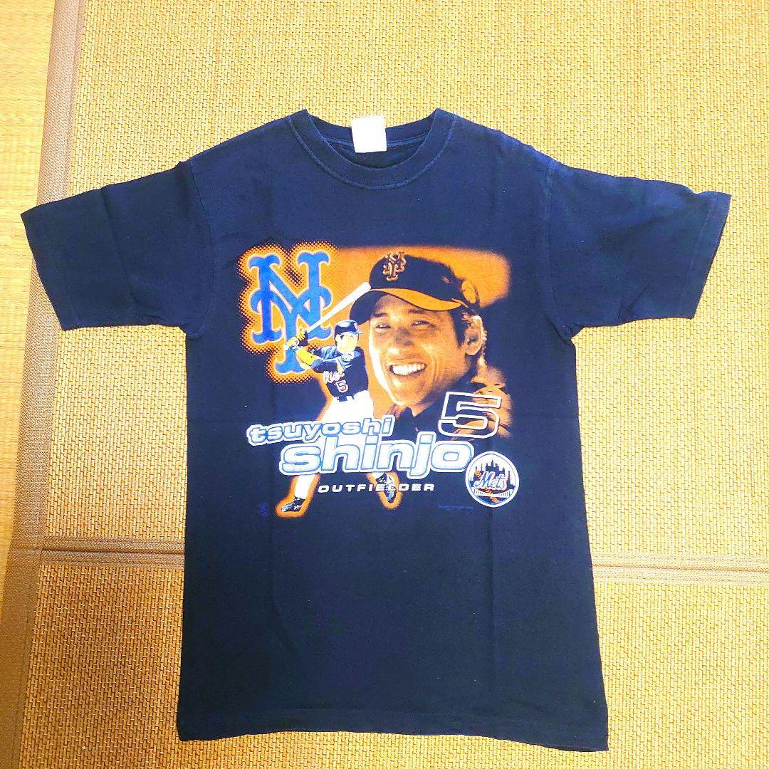 新庄剛志 ニューヨークメッツ Tシャツ 半袖 Mサイズ - メルカリ