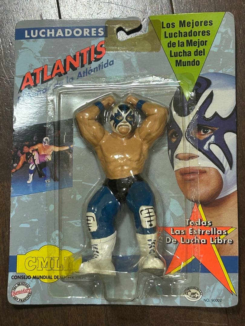 CMLLルチャドールアトランティスフィギュア