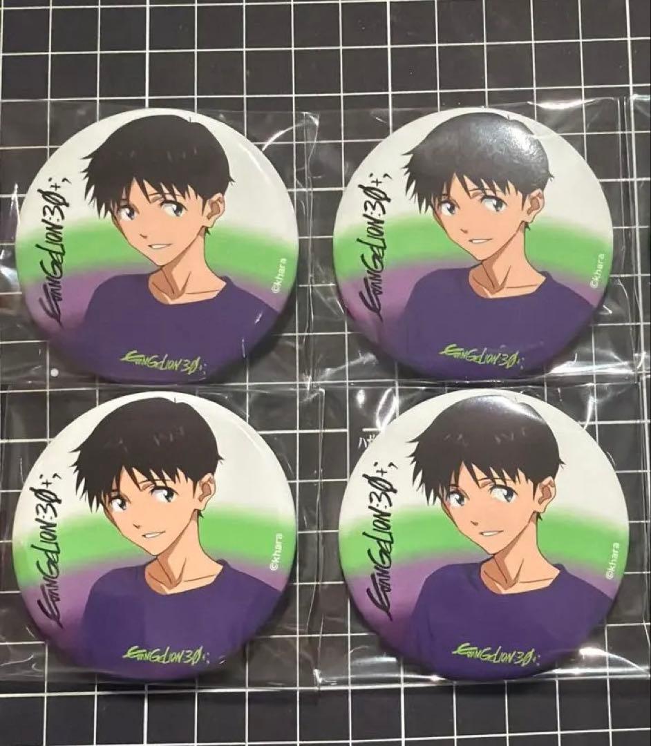 エヴァ エヴァフェス シンジ 缶バッジB - メルカリ