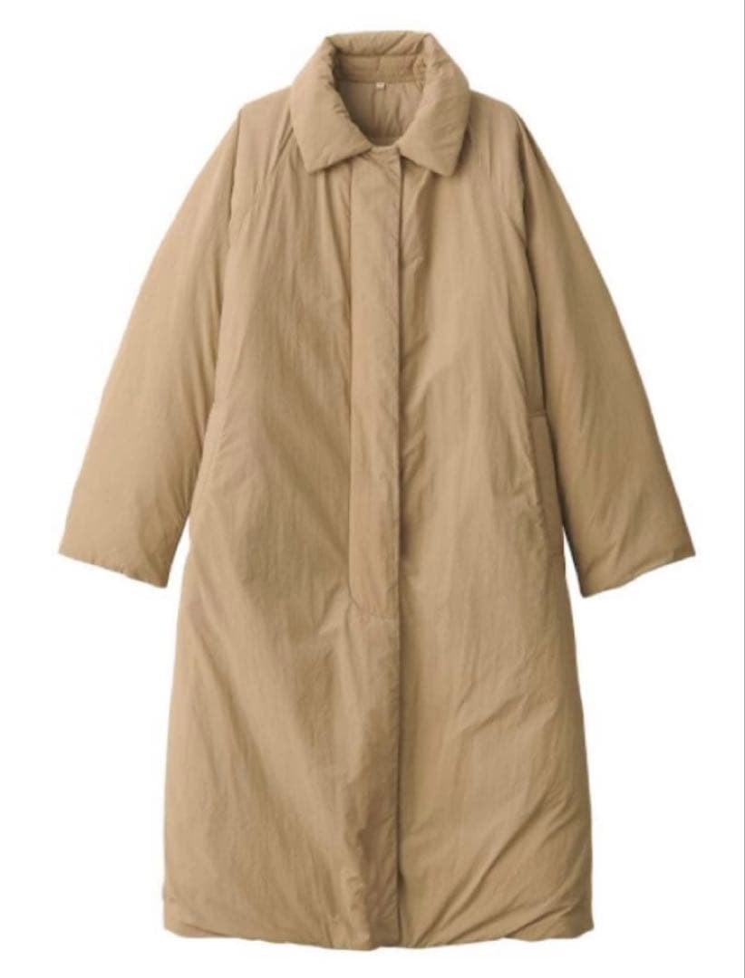 MUJI Labo ダウンコート M キャメル 無印良品 - メルカリ