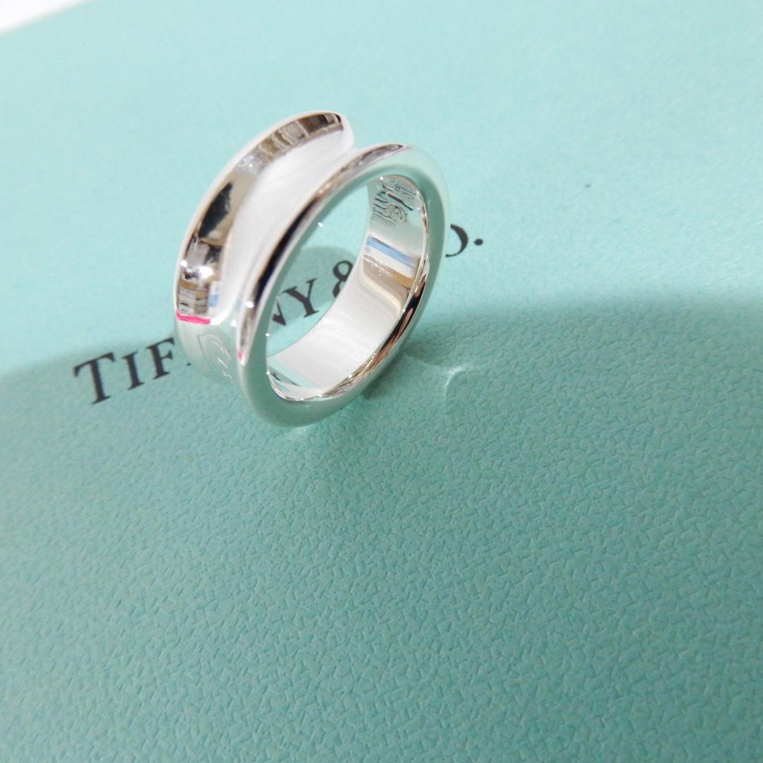 TIFFANY ティファニー ナロー リング 7号 1837 シルバー A12 - メルカリ