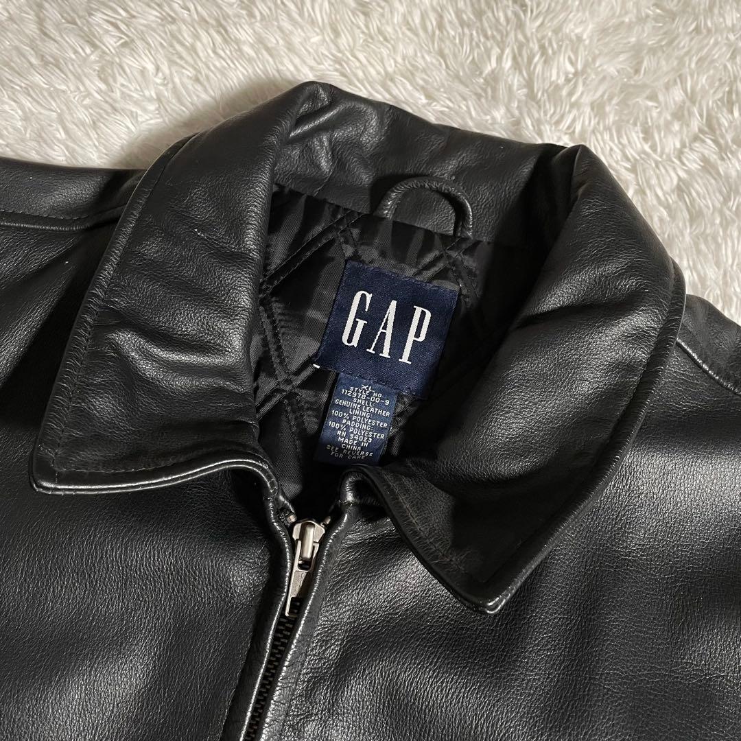 オールドギャップ レザージャケット 襟付き キルティングの通販はau