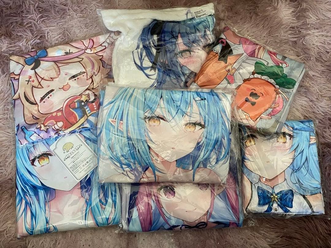 【全品新品未使用】ホロライブ 湊あくあ、雪花ラミィ 抱き枕カバー他グッズセット 抱き枕カバー ホロライブ V―Tuber 雪花ラミィ｜Yahoo!フリマ（旧