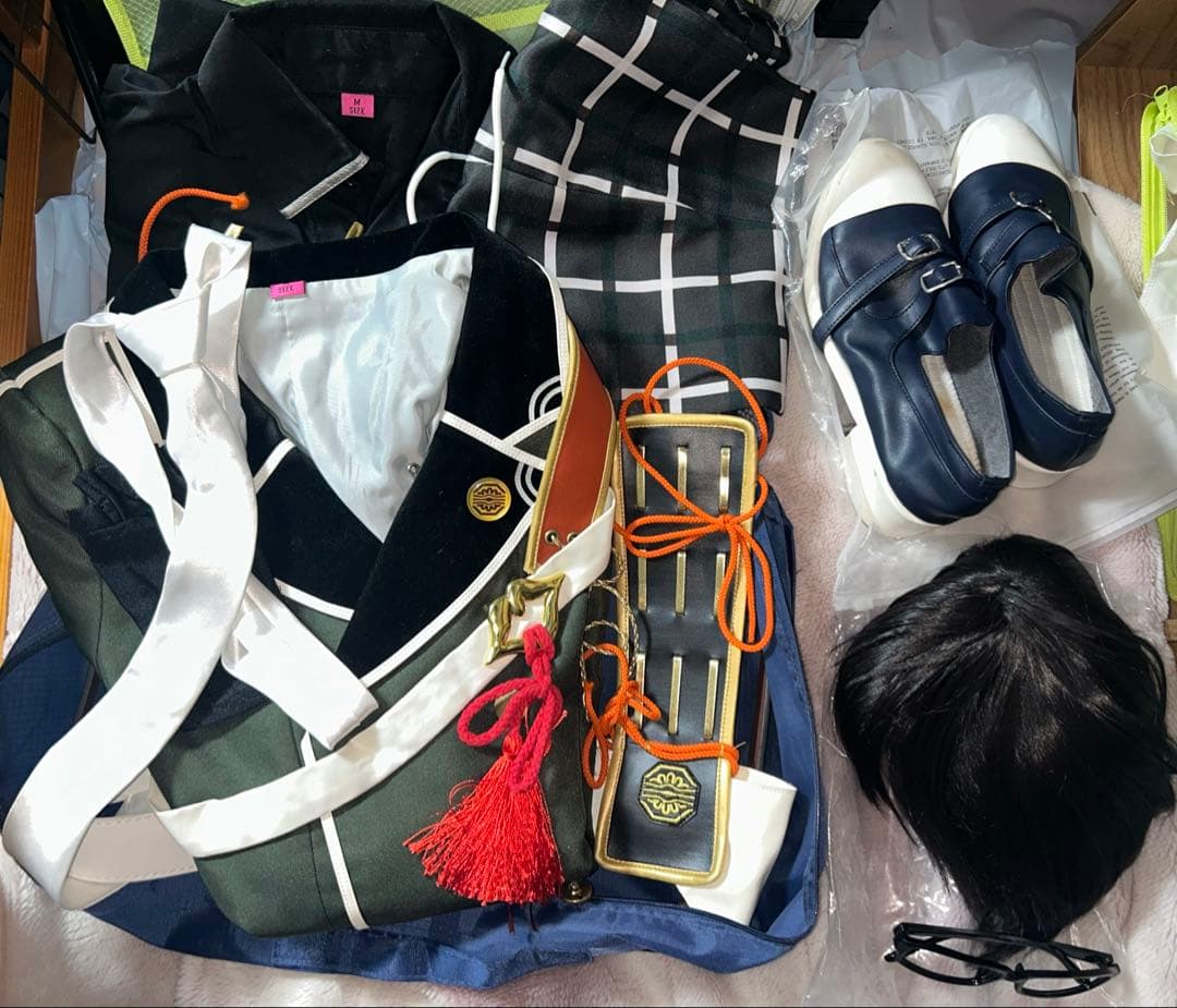 刀剣乱舞 篭手切江 通常衣装 戦闘衣装 ウィッグ 靴 模造刀 コスプレ