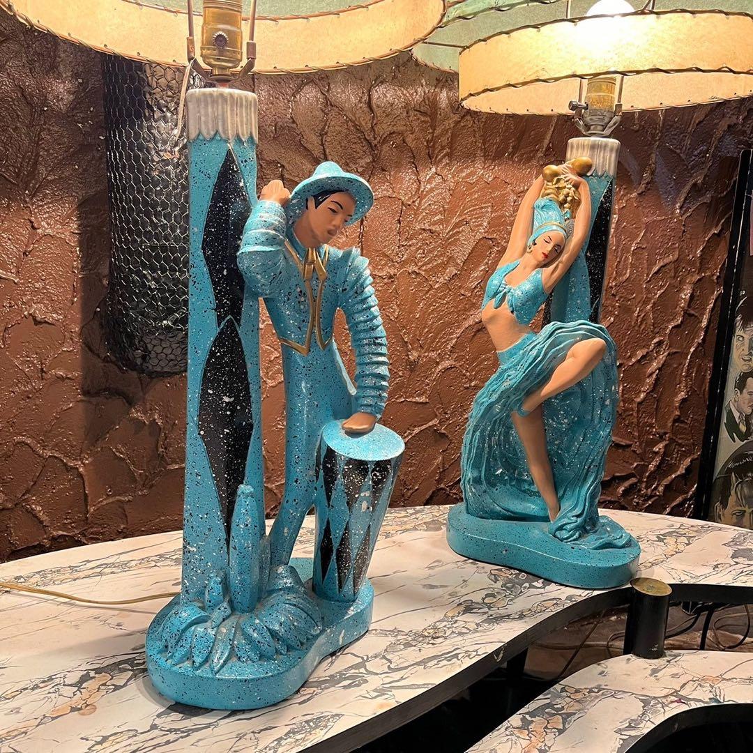 1950 ダンサーシェードランプ ミッドセンチュリー 50s ヴィンテージ