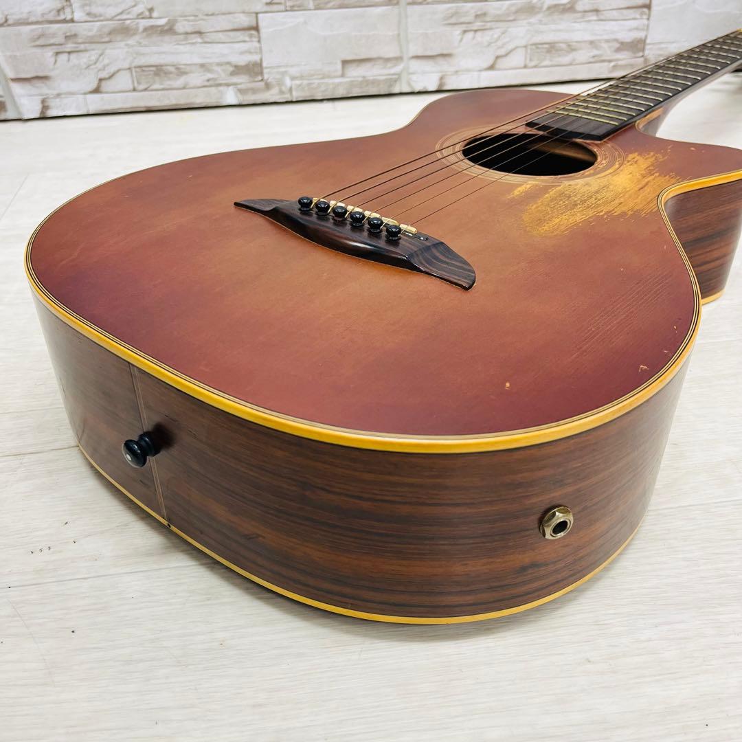 希少 K.Yairi ビンテージエレアコ FY5EC カッタウェイ 1990年製 - メルカリ