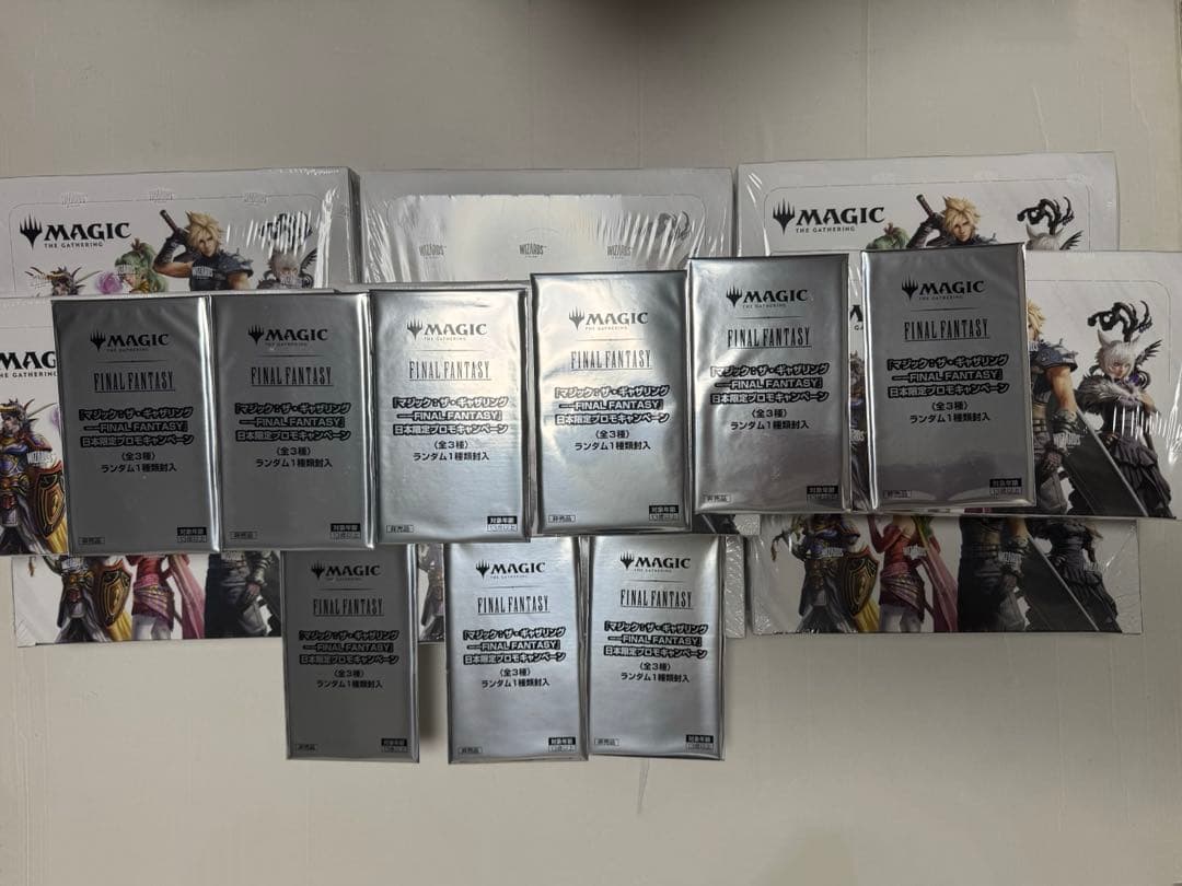 マジックザギャザリング　FF プレイブースター9BOX 未開封プロモガード付