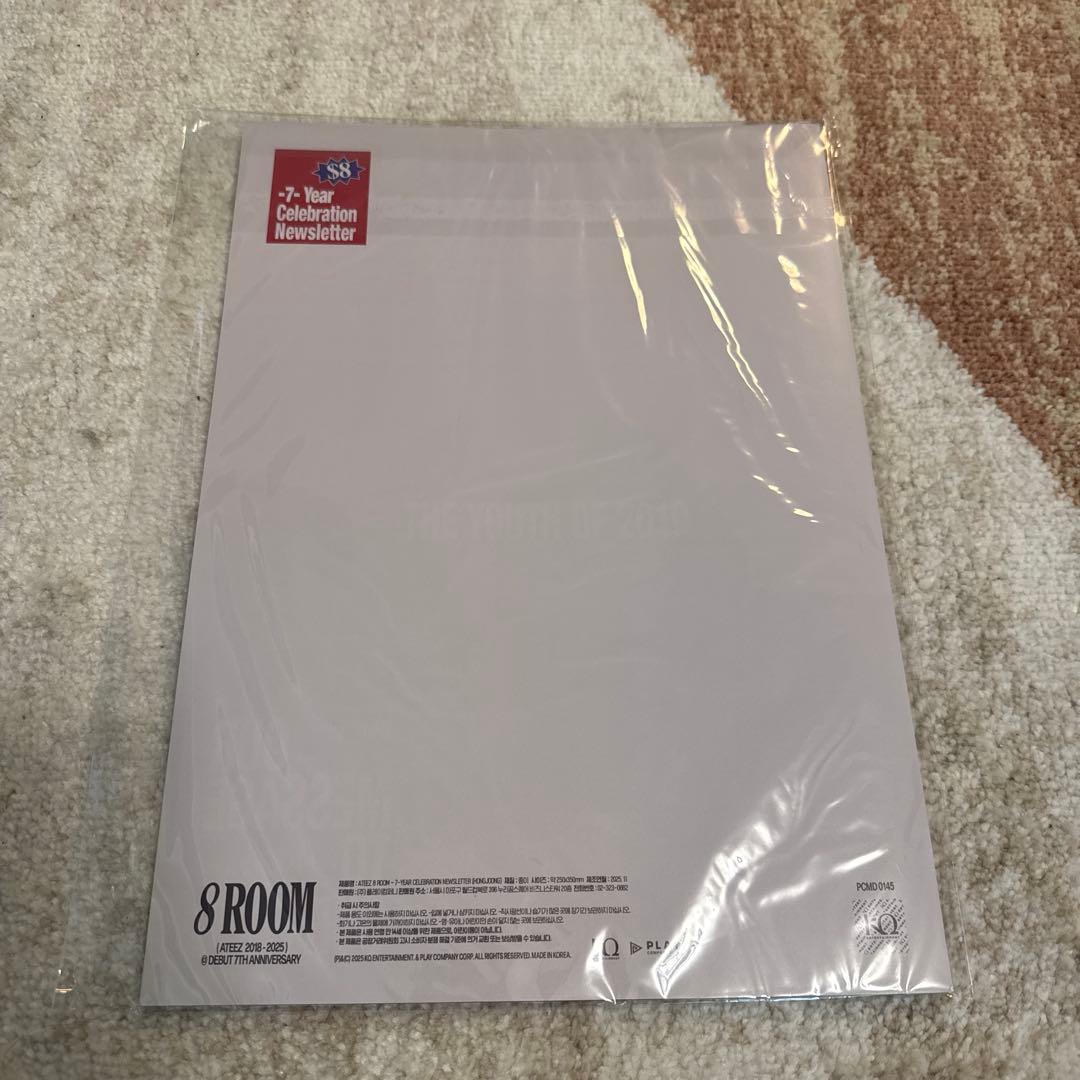 ateez アチズ popup 8ROOM newsletter ホンジュン - メルカリ