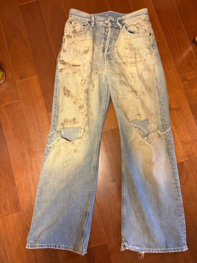 ⭐︎mさん専用⭐︎Acne Studios penicillin 2021M Acne Studios - レギュラーフィットジーンズ - 2021F - ミッドブルー