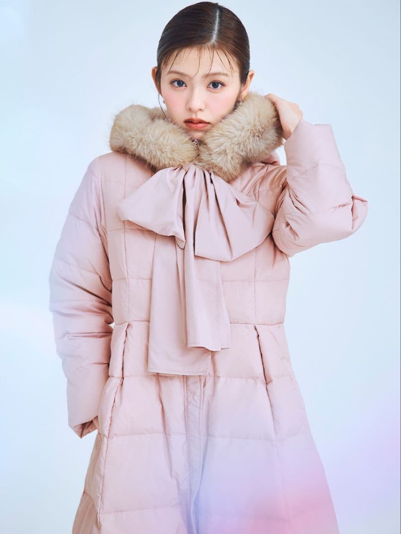 セルフォードリボンダウンコート36