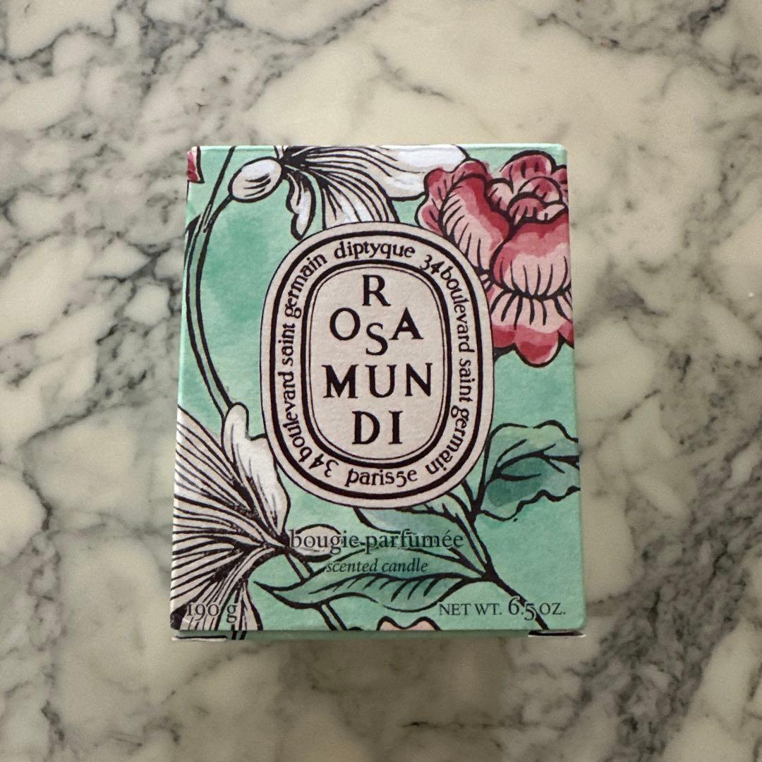 DIPTYQUE ディプティック　ロサムンディ　バレンタイン限定　キャンドル