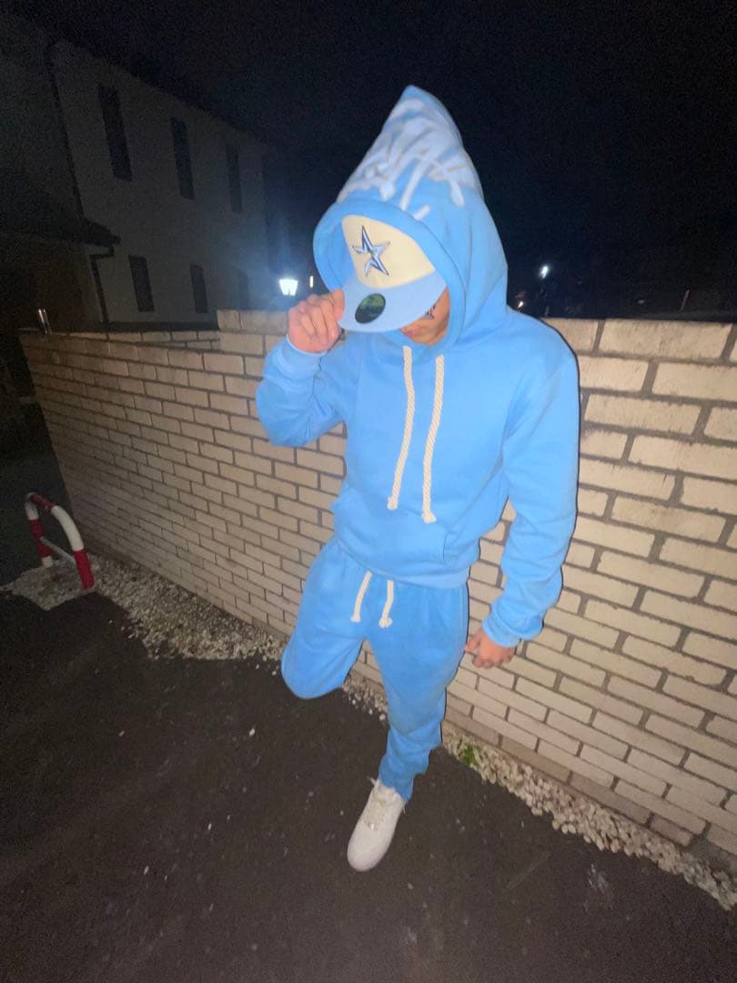 syna world 水色 セットアップ