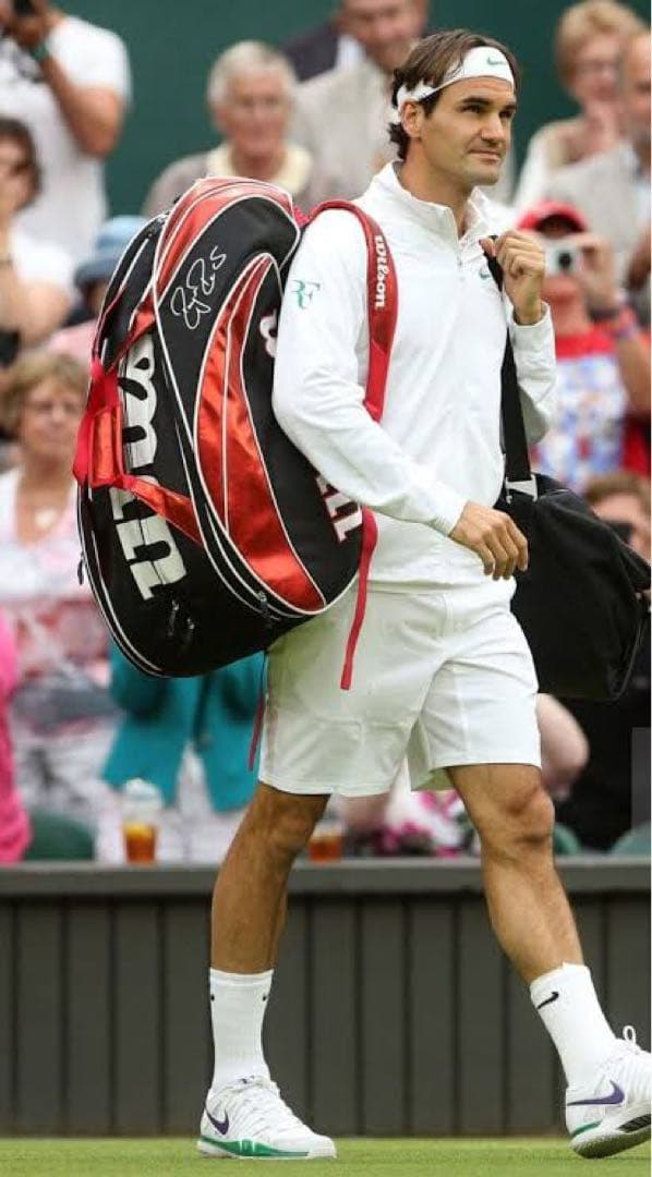 Nike フェデラー 2012WBジャケット NIKE - NIKE テニスウェア 12usop フェデラーモデル フルセット【L】の