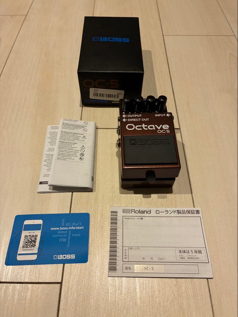 BOSS OC-5 オクターブエフェクター
