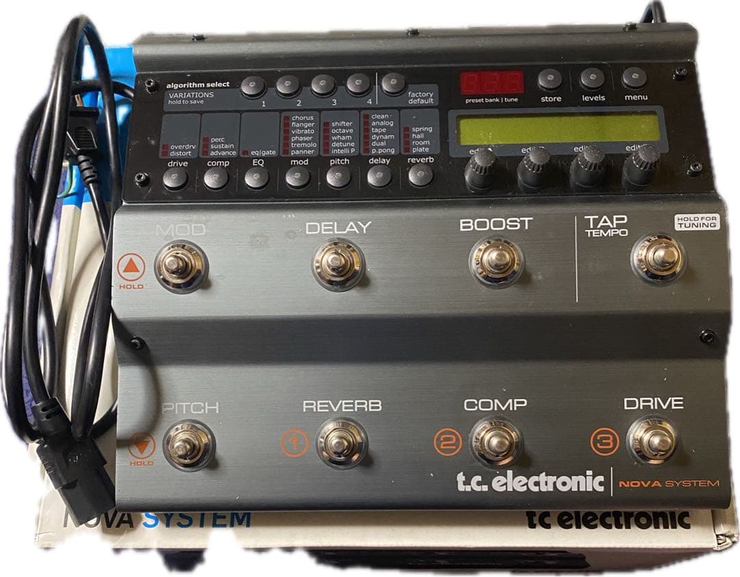 t.c. electronic Nova System ギターエフェクター TC Electronic Nova System マルチエフェクター 【現物画像】【箱無し
