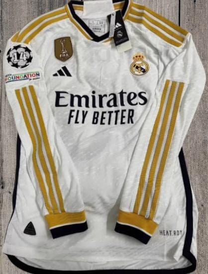 23/24 レアル・マドリード ホーム 長袖ユニフォーム モドリッチ 10番