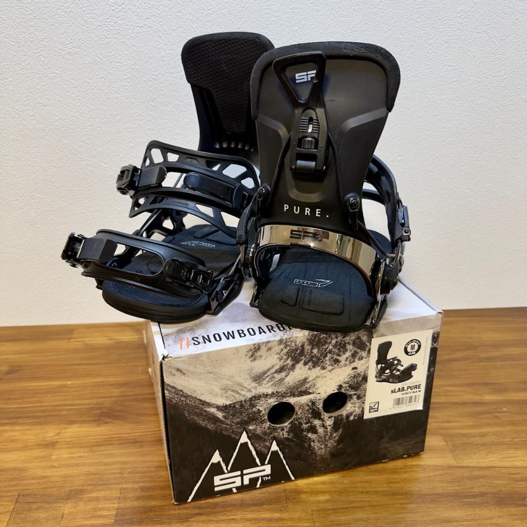 超美品　sLAB PURE spビンディング Mサイズ 23-24