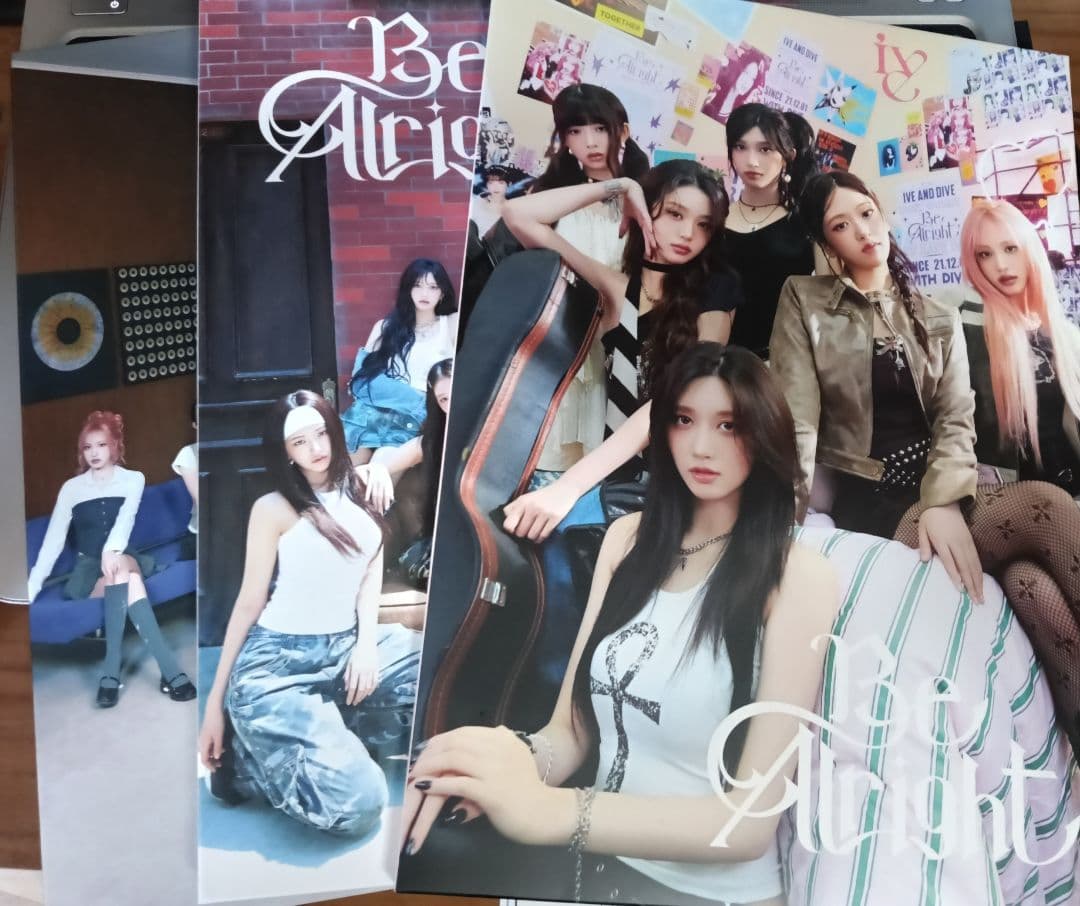 IVE Be Alright CD 初回生産限定 3種（※トレカ、シリアル欠品） - メルカリ