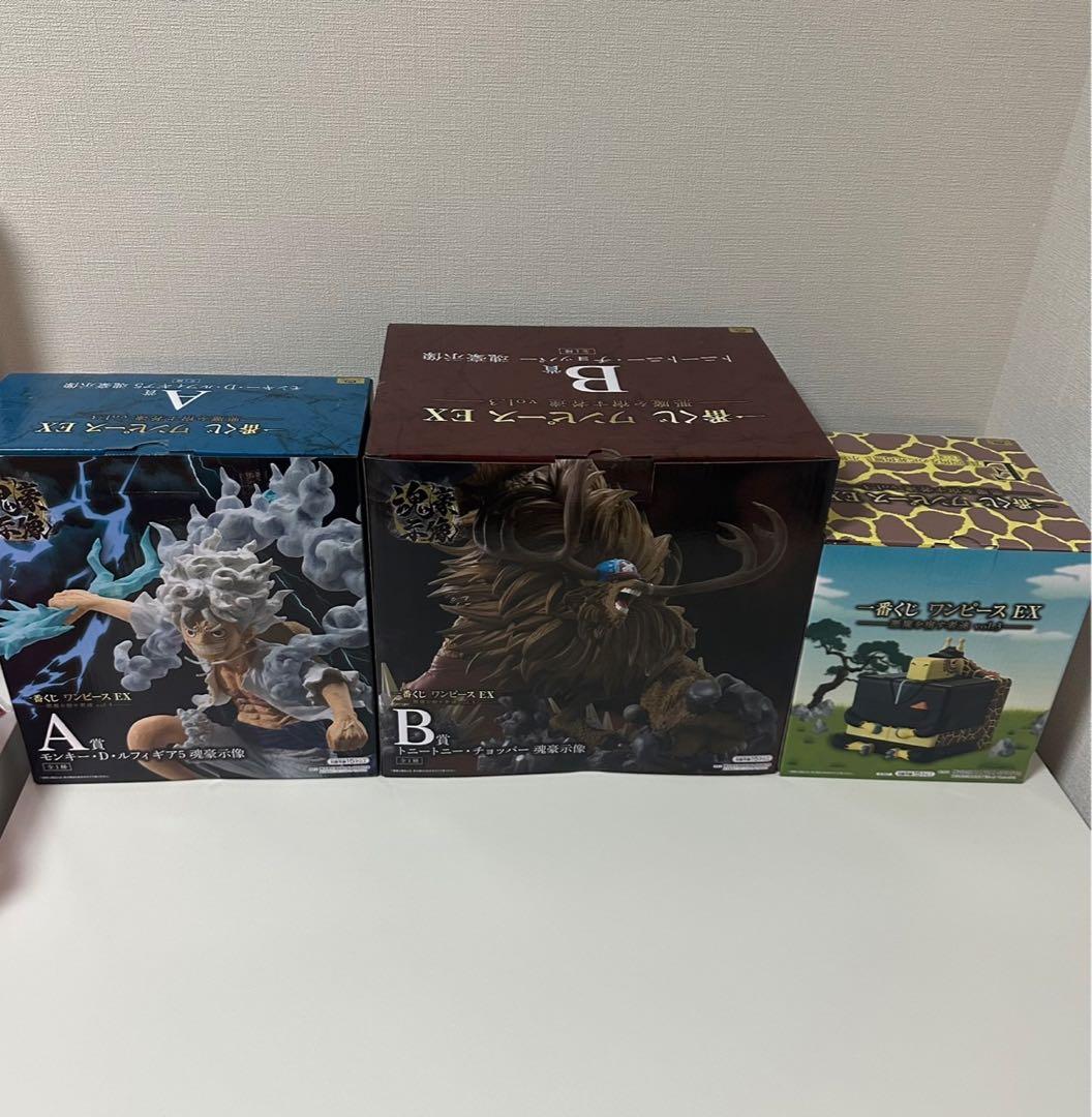 一番くじ　ワンピース　EX悪魔を宿す者達　A賞　B賞　E賞セット