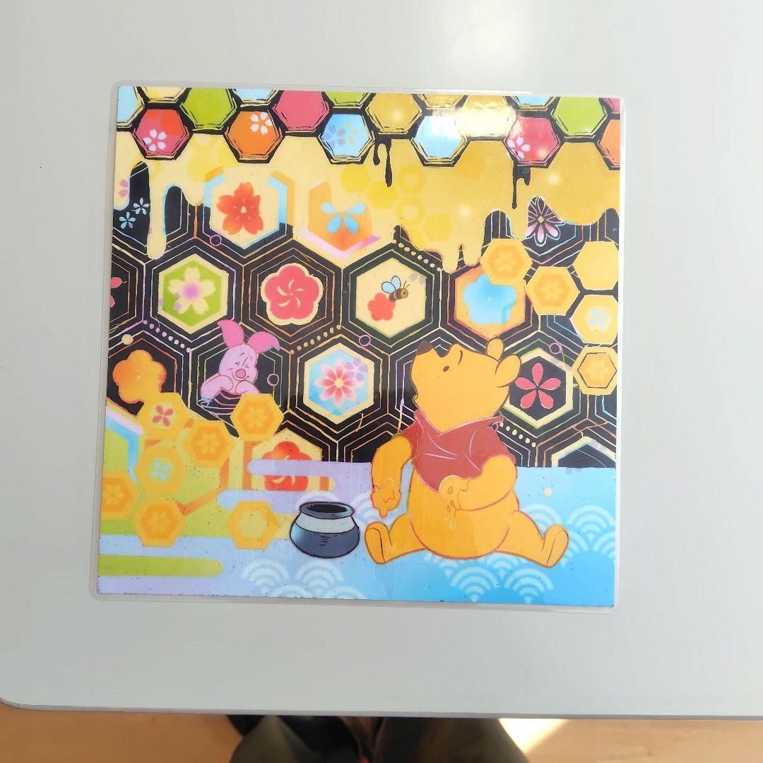 プーさん ハチミツデザイン アートパネル